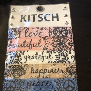 Kitsch hair ties. So sweet!